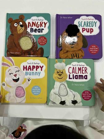 Продам книги детские тактильные для малышей