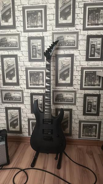 Электрогитара Jackson JS22 Dinky Black