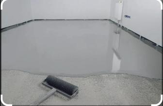 Наливной пол хороший качественный ремонт гарантии есть только после обеда