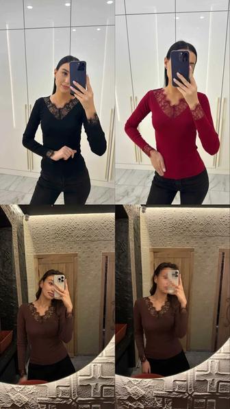 Кружевной лонгслив intimissimi