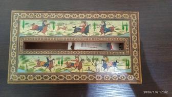 Деревянная салфетница в восточном стиле