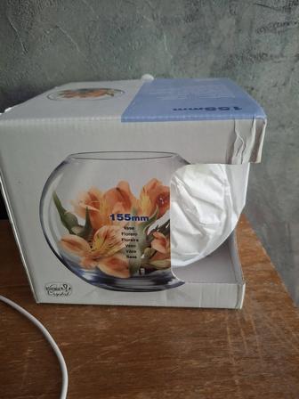 Ваза, чайник, фужеры