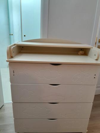 Детский комод с пеленальным столиком