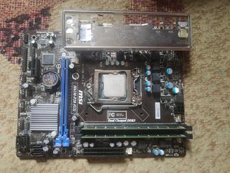 Материнская плата 1155 в сборе