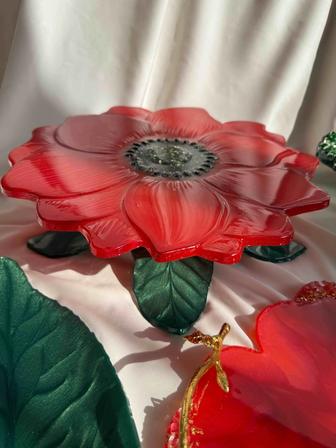 Цветочный посуда