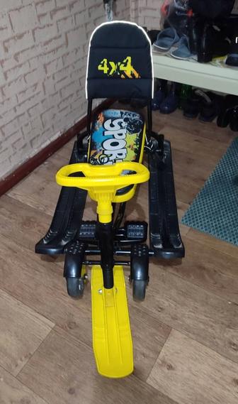 Снегокат с колесами.