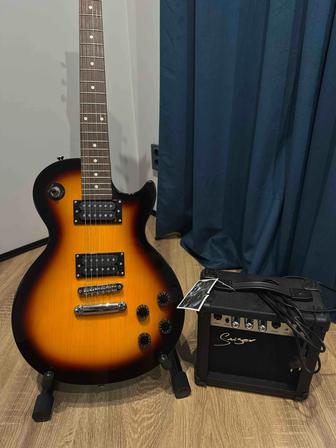 Электрогитара Aiersi LP-19 комбоусилитель Smiger TG-10