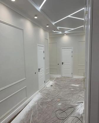 покраска стен и потолков косметический ремонт