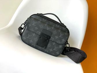 Барсетка Louis Vuitton кожа в коробке