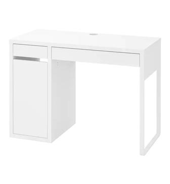 Стол письменный IKEA Микке 105x50x75 см, белый