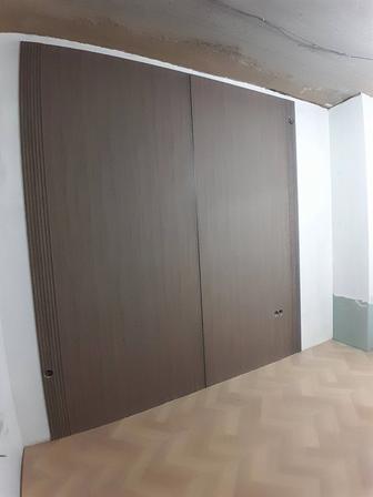 Монтаж бамбуковых панелей и луферов