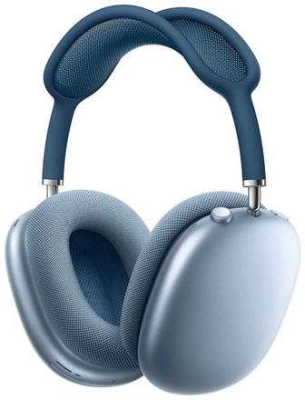 Продам наушники б/у airpods max синего цвета