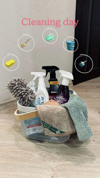 Влажная уборка домов,квартир и помещения.