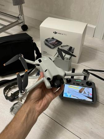 Дрон DJI MINI 4 PRO fly more combo plus. Квадракоптер, мини 4 про