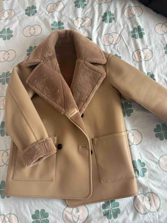 Дубленка Zara новая