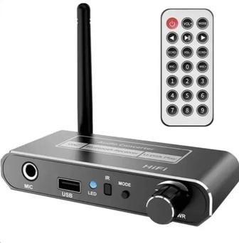 Беспроводной HIFI ЦАП, Bluetooth 5.2 аудио приемник. Внешняя звуковая карта