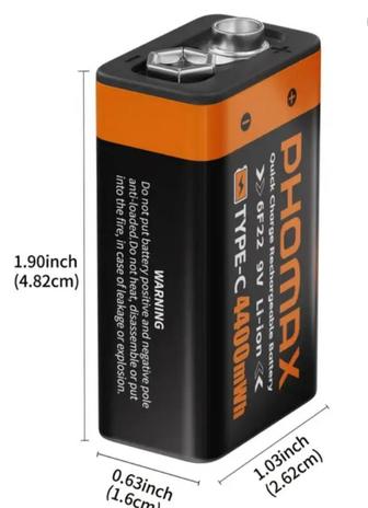Аккумуляторная батарея 9в! Продается!