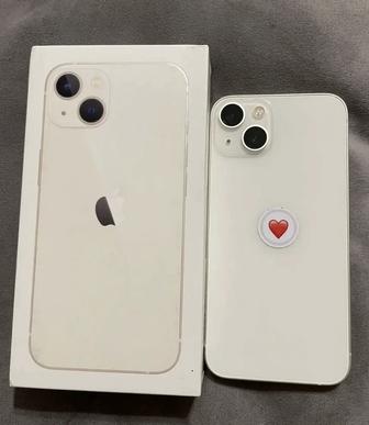 Айфон 13, 128 GB, емкость 95%, адаптер зарядка (Аккумулятор өзінікі ориг)