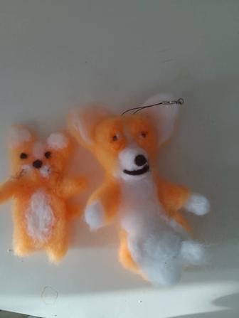 Игрушки из шерсти