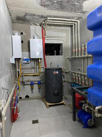 Услуги сантехника и электрика 24/7 монтаж гор, хол воды