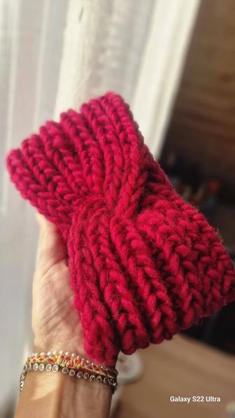 Повязка из перуанской шерсти