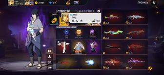 Продам аккаунт фри фаер