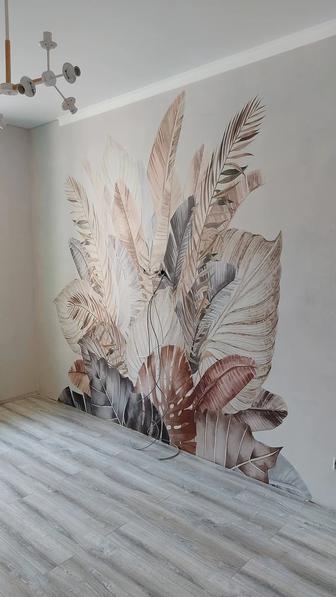 Поклейка обоев быстро и качественно