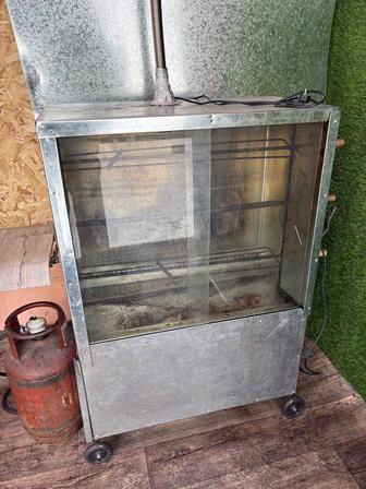 Гриль шампурный газовый