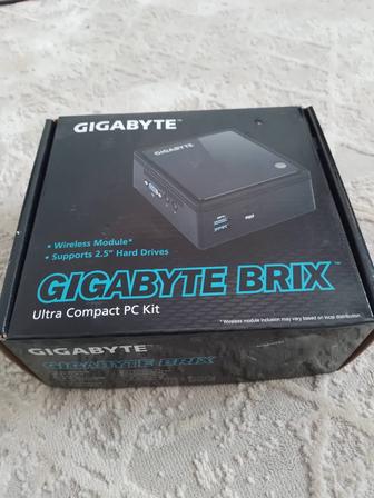 Мини ПК, Gigabyte, BRIX GB-BACE-3000, Intel Celeron N3000