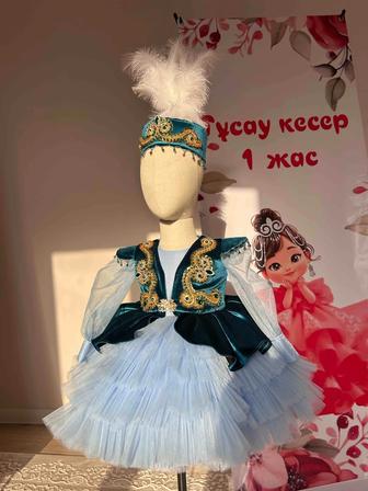 Нарядное платье для девочки 1 год