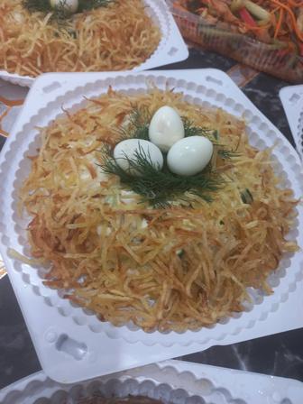 Приготовлю салаты на заказ