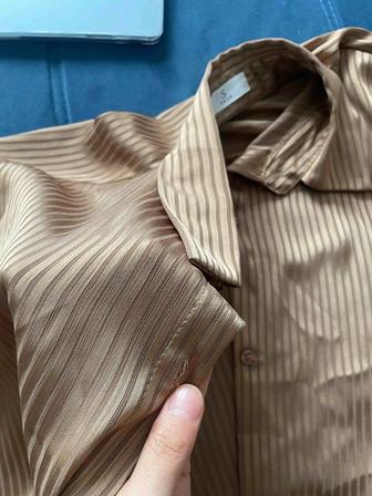 Рубашка коричневая