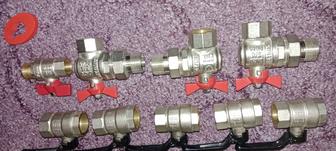 Продам краны полуобороные