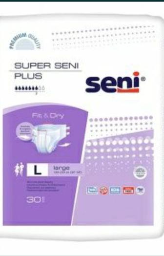 Super Seni Plus / Супер Сени Плюс - подгузники для взрослых, L, 30 шт.