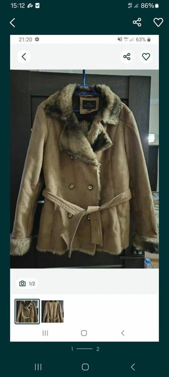 Продам дублёнку женскую. Автоледи