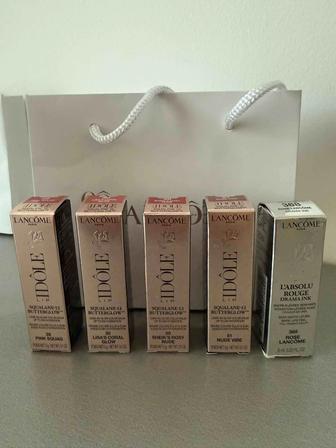 Губная помада IDOLE и LANCOME LABLOSU ROUGE CREAM цвета