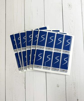 Объемные наклейки и стикеры на заказ