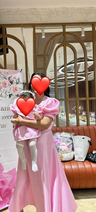 Продам мама и доча платье