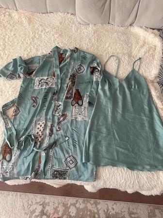 Комплект халат и ночная сорочка