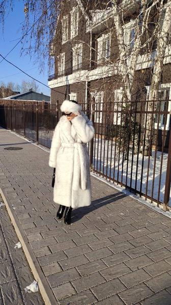 Шуба ЭКО песец