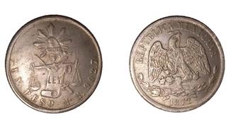 1 песо 1872 Мексика