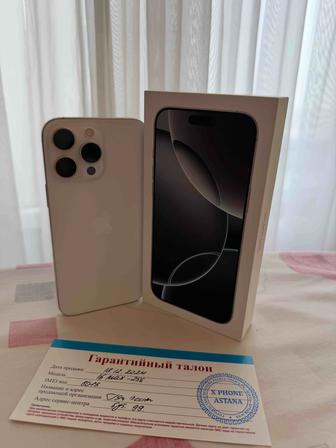 iPhone 16 Pro Max, White Titanium 256Gb