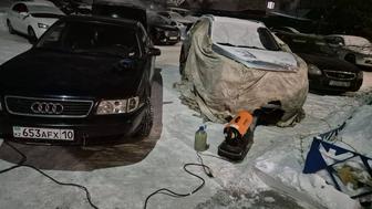 Отогрев легкового авто