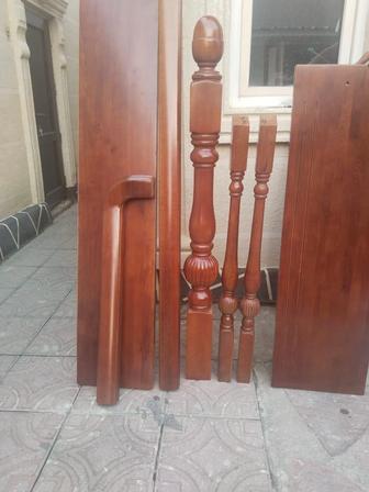 Лестница из массива бука