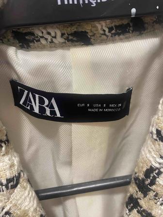 Теплый твидовый пиджак