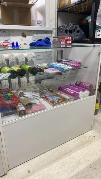 Стеллажи, торговые витрины