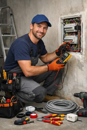 Электрик на выезд от 2000