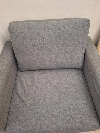 Кресло кровать фирмы IKEA серый