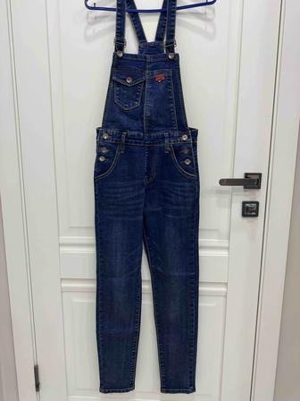 Комбинезон джинсовый подростковый