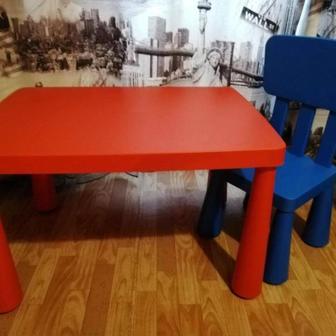 Стол и стул икеа